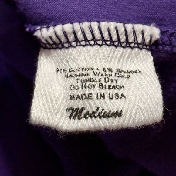 Y2K Ketch the Spirit TCU Game Day Mini Tank Dress Womens Purple White Medium - Picture 9 of 10